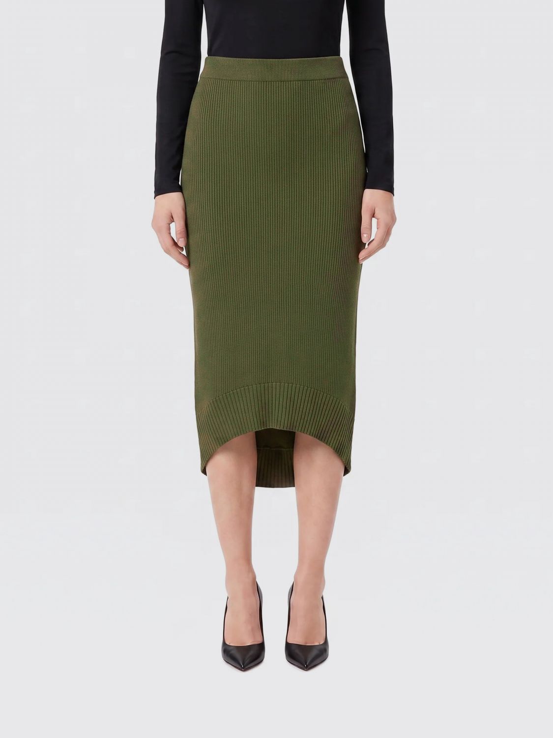 VICTORIA VICTORIA BECKHAM Skirt Woman color Green