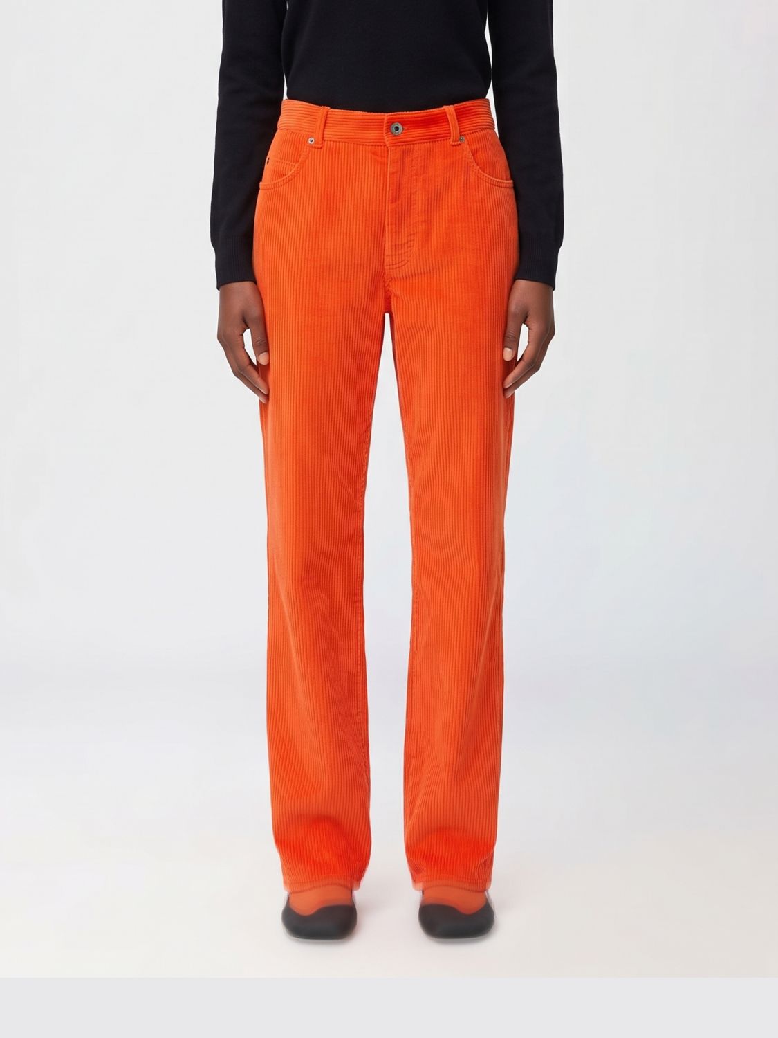 LOEWE Pants Woman color Orange