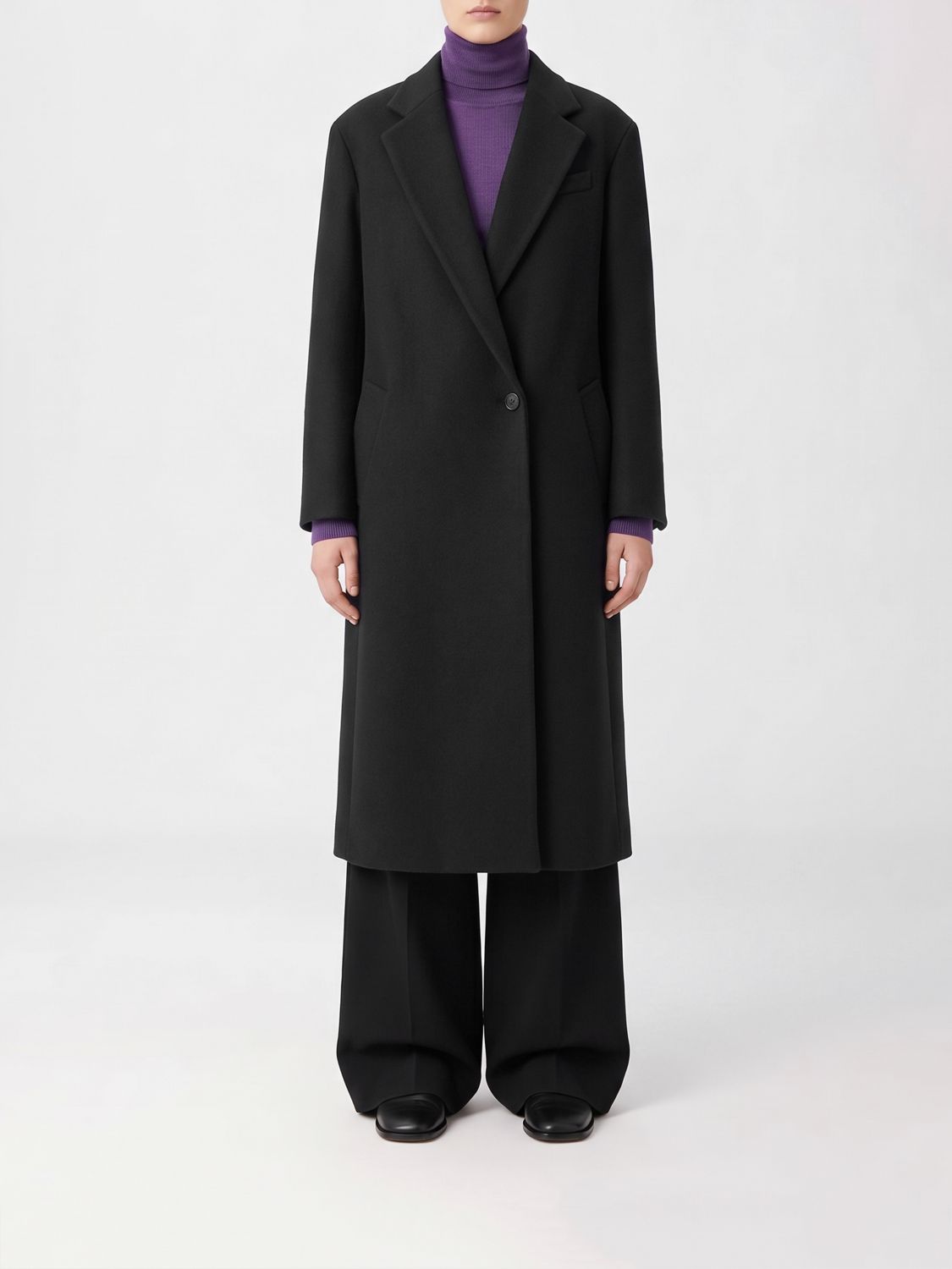 LOEWE Coat Woman color Black