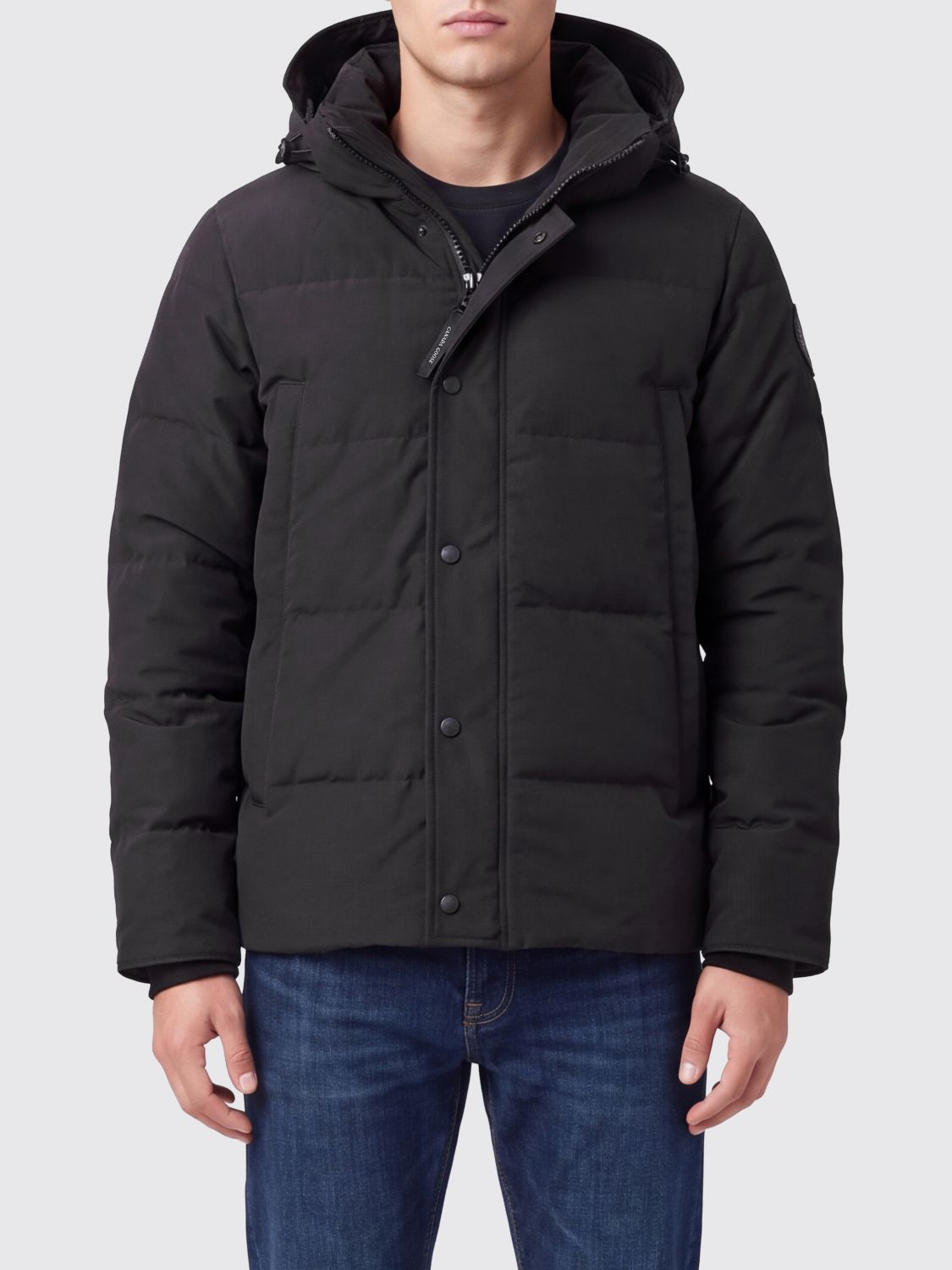 Canada Goose Wyndham Short Parka with Arctic Tech Technology and Hood