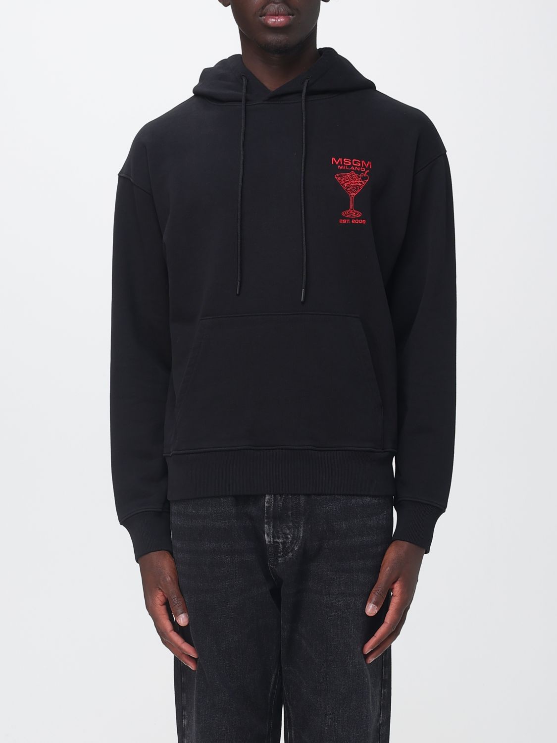 MSGM Sweatshirt Men color Black