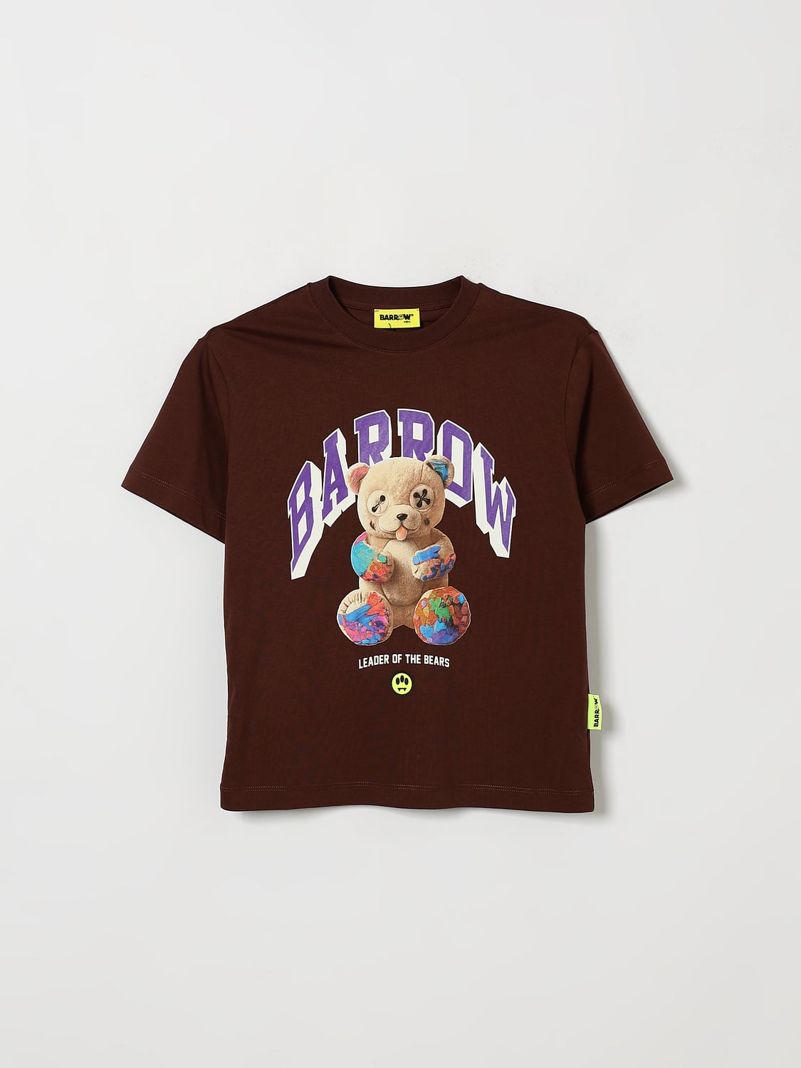 BARROW KIDS Teddy Bear Print Cotton Jersey T-shirt for Boys
