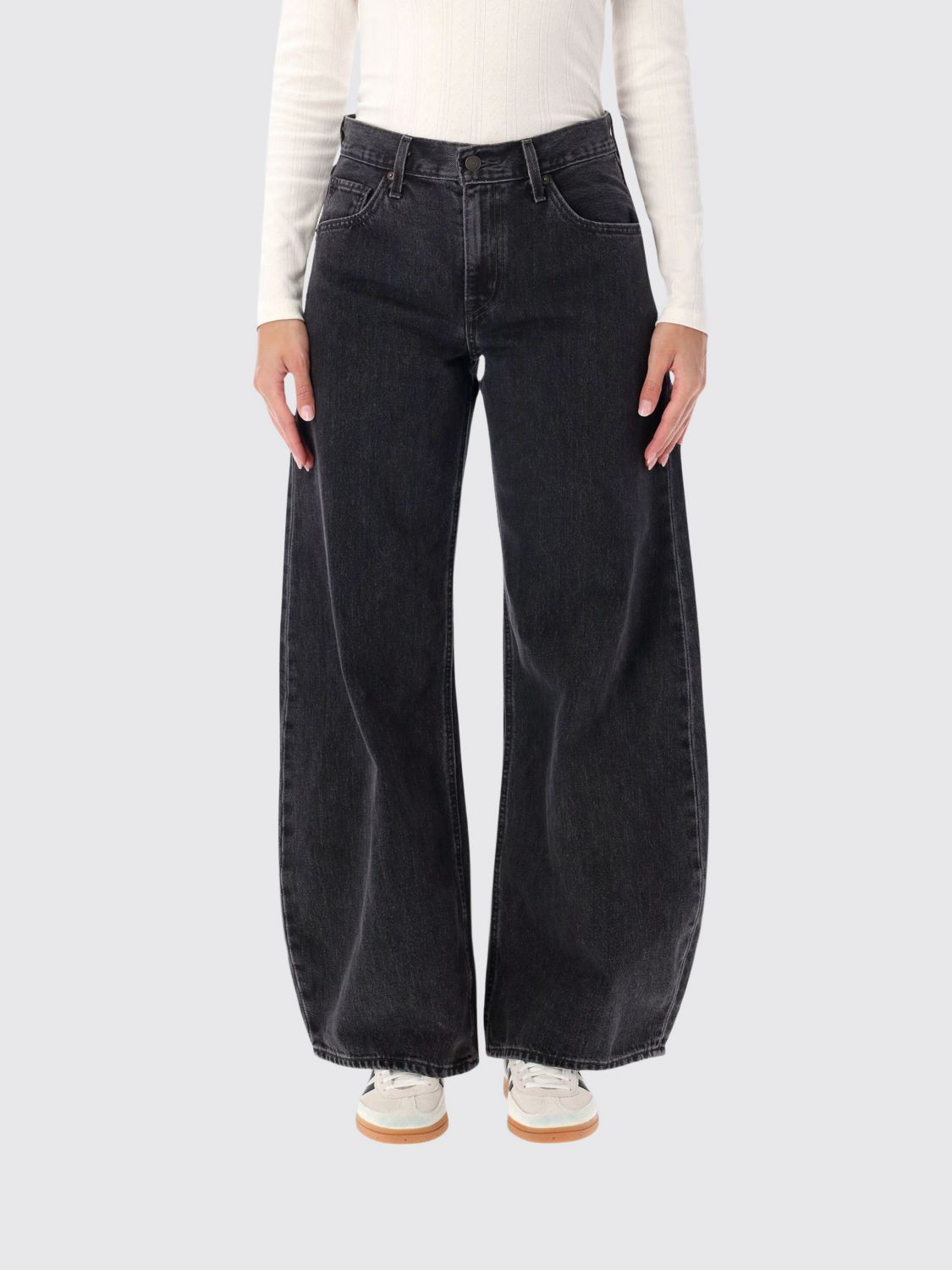 LEVI'S Jeans Woman color Black