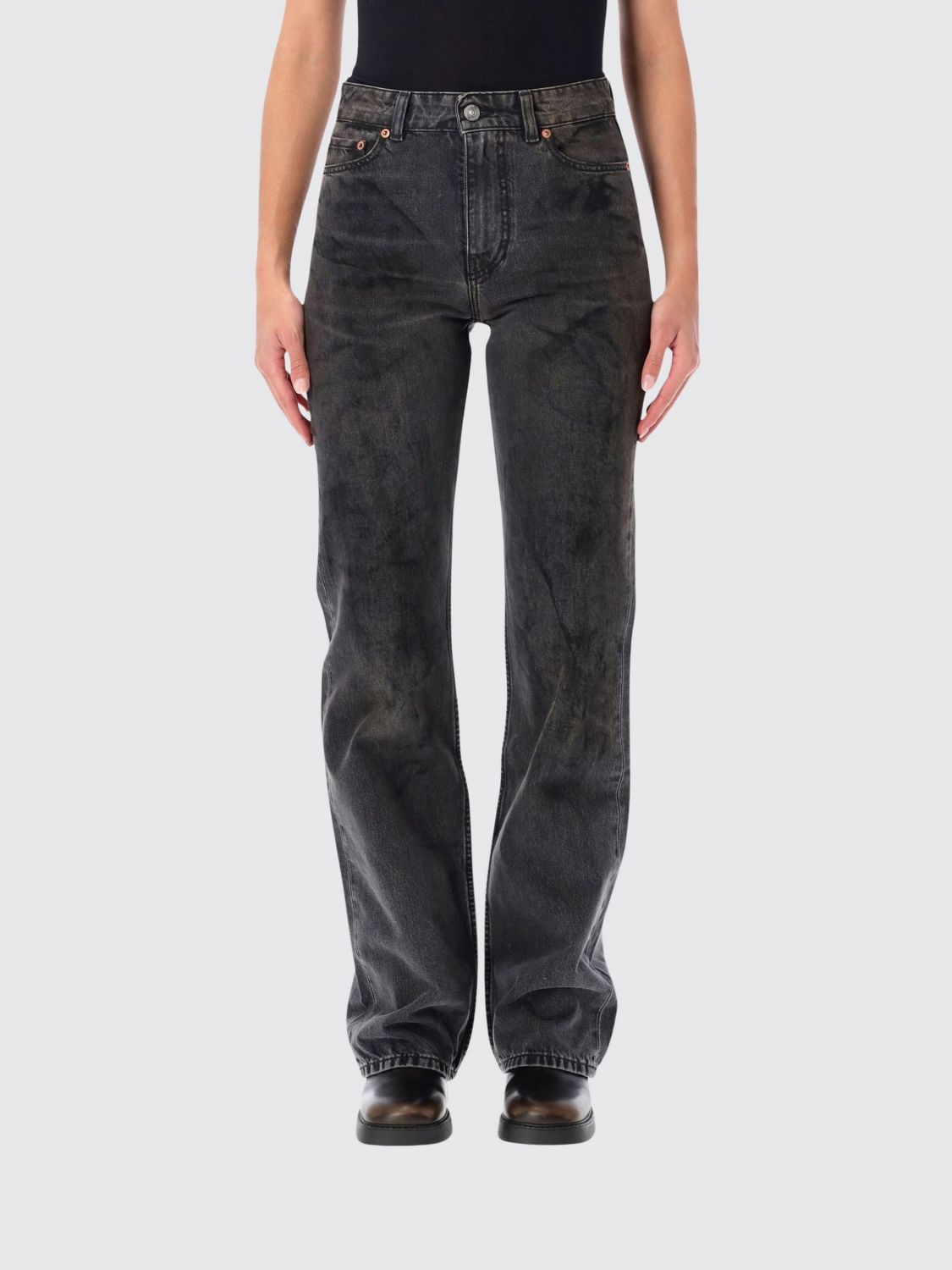 OUR LEGACY Jeans Woman color Denim