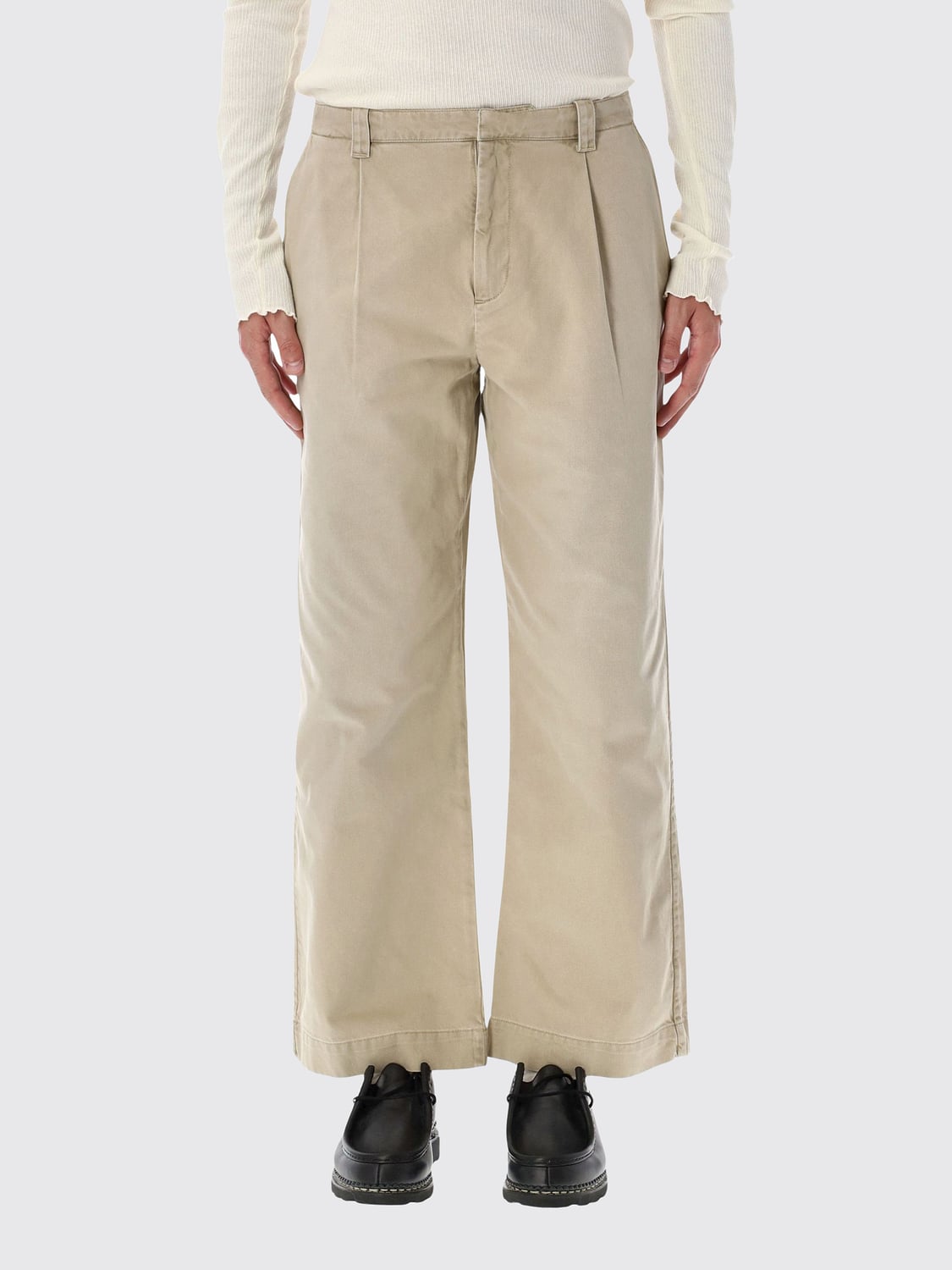 OUR LEGACY Pants Men color Cream