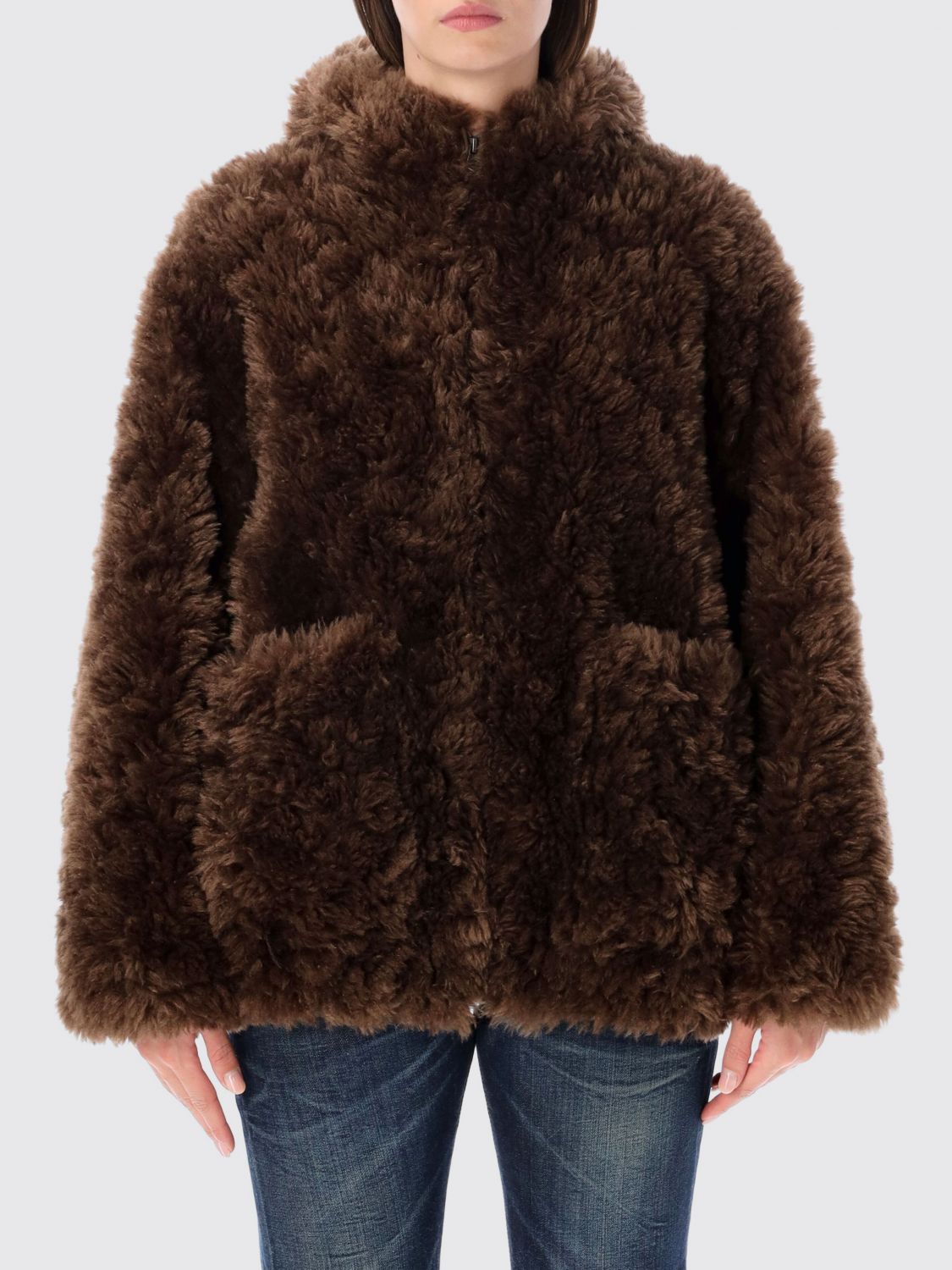 Urbancode Coat Woman Color Brown