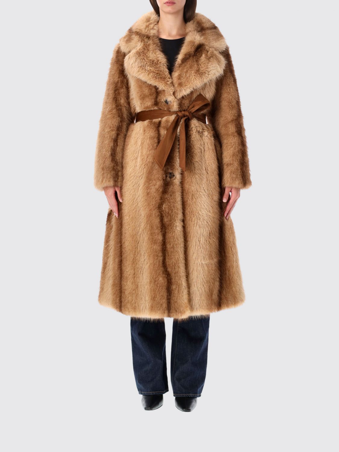 Urbancode Coat Woman Color Beige