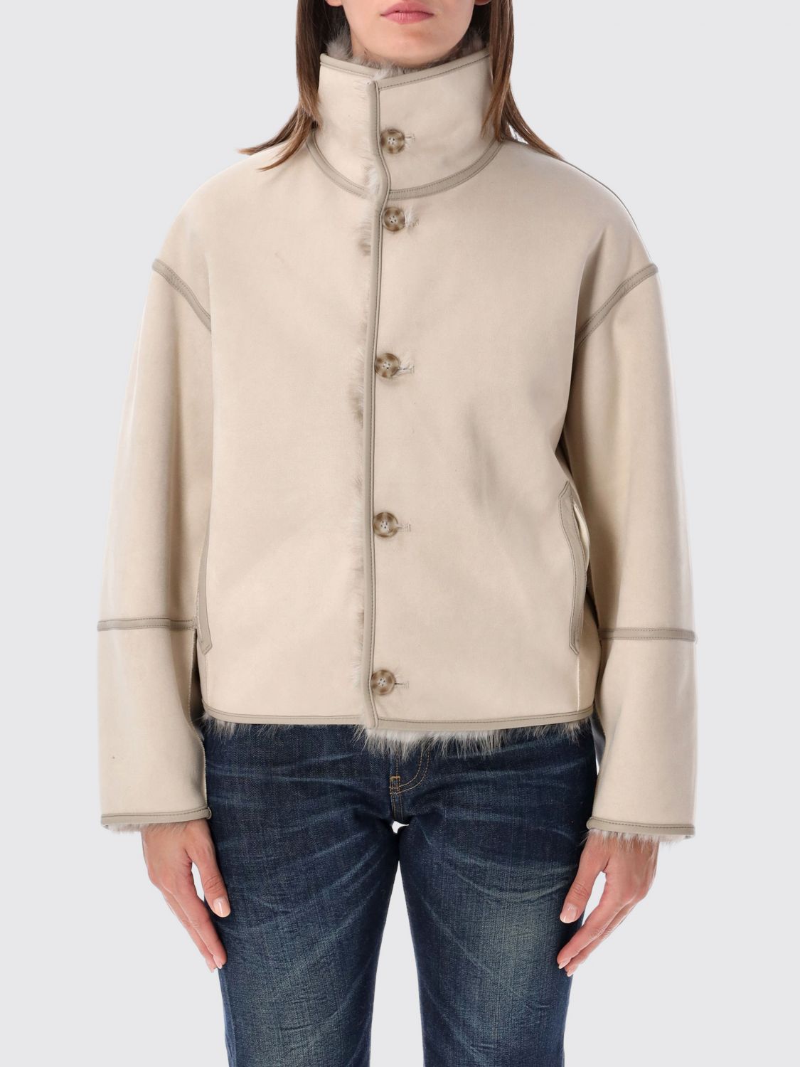 Urbancode Coat Woman Color Grey