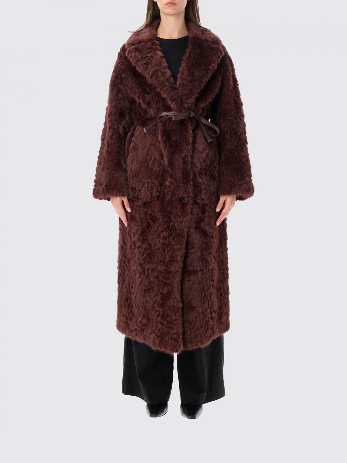 Urbancode Coat Woman Color Burgundy