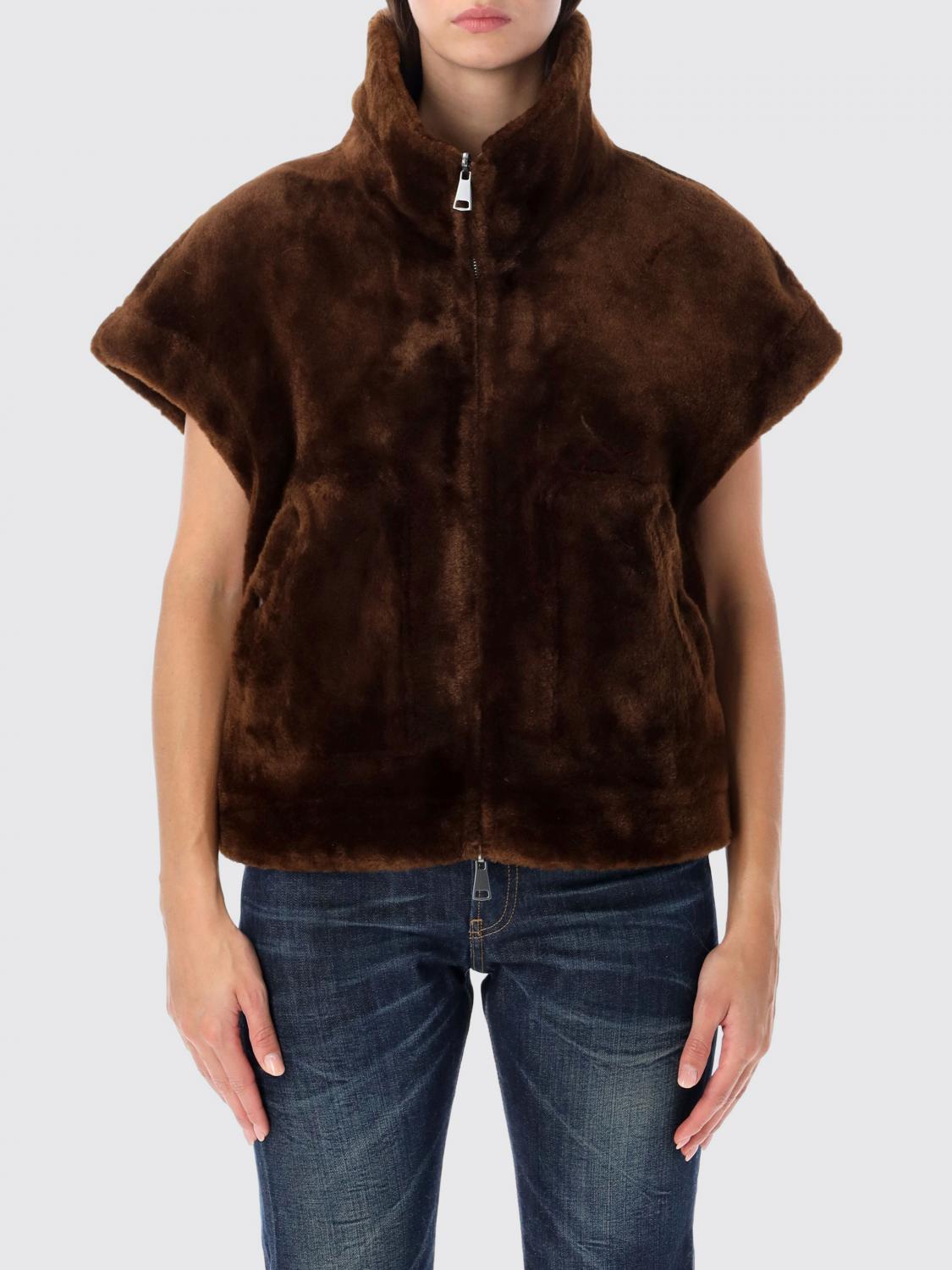 Urbancode Coat Woman Color Coffee