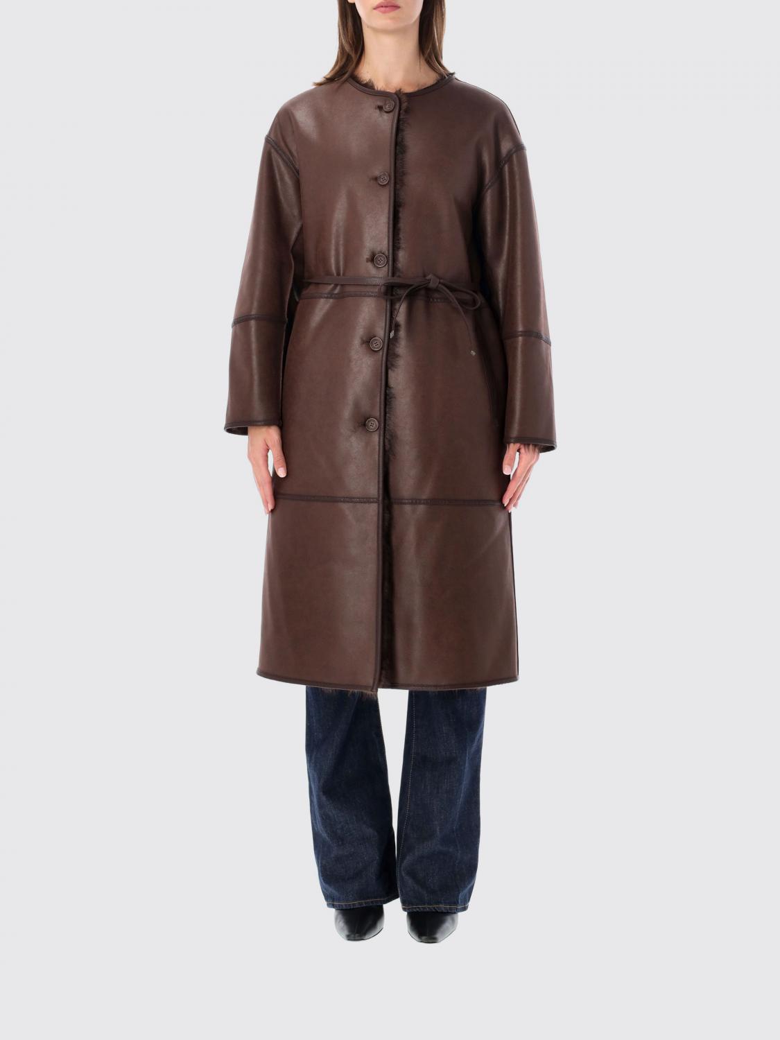 Urbancode Coat Woman Color Brown