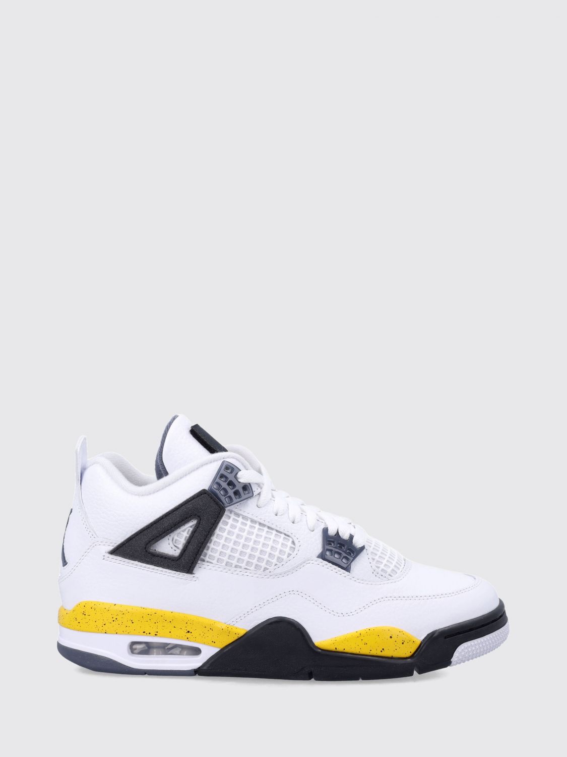 Nike Air Jordan 4 Retro High-Top Trainers in Bicolour Leather