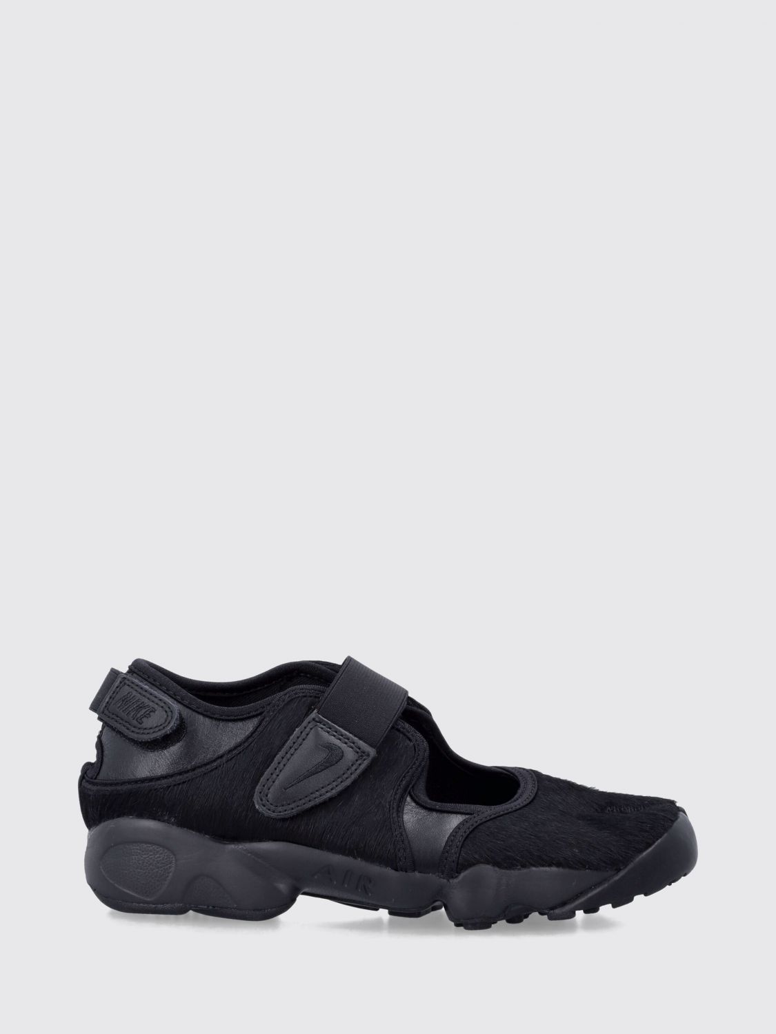 NIKE Air Rift Faux Fur Mary Jane Trainers with Tabi Toe