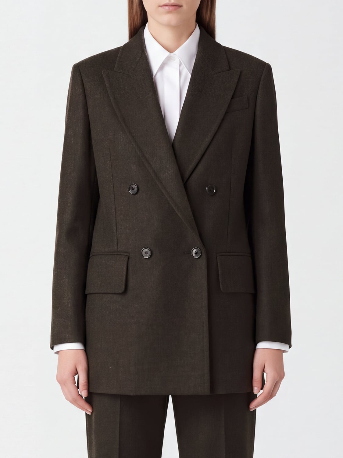 MAX MARA Jacket Woman color Grey
