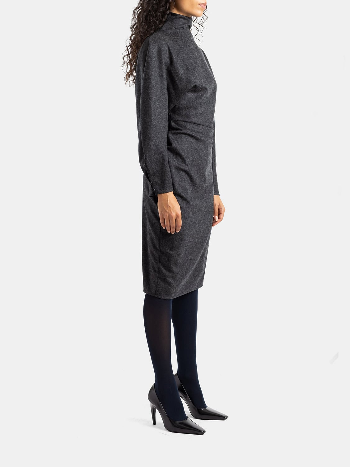 KHAITE Dress Woman color Grey