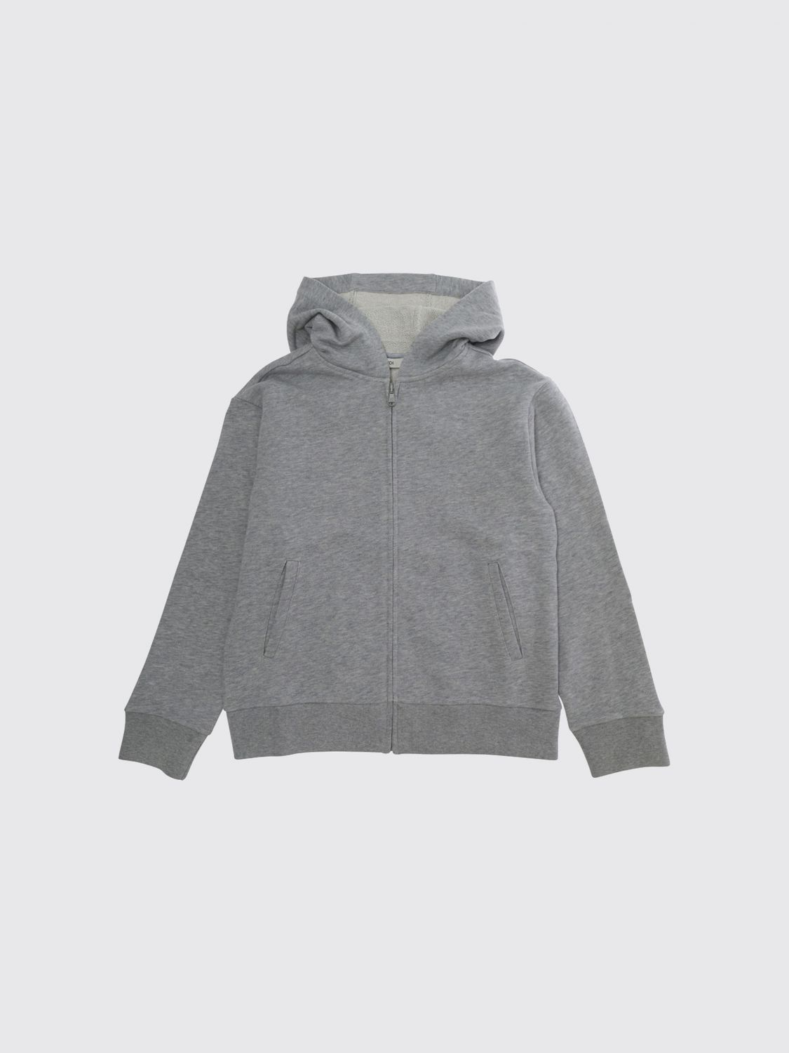Fendi Sweater Kids Color Grey In Gray