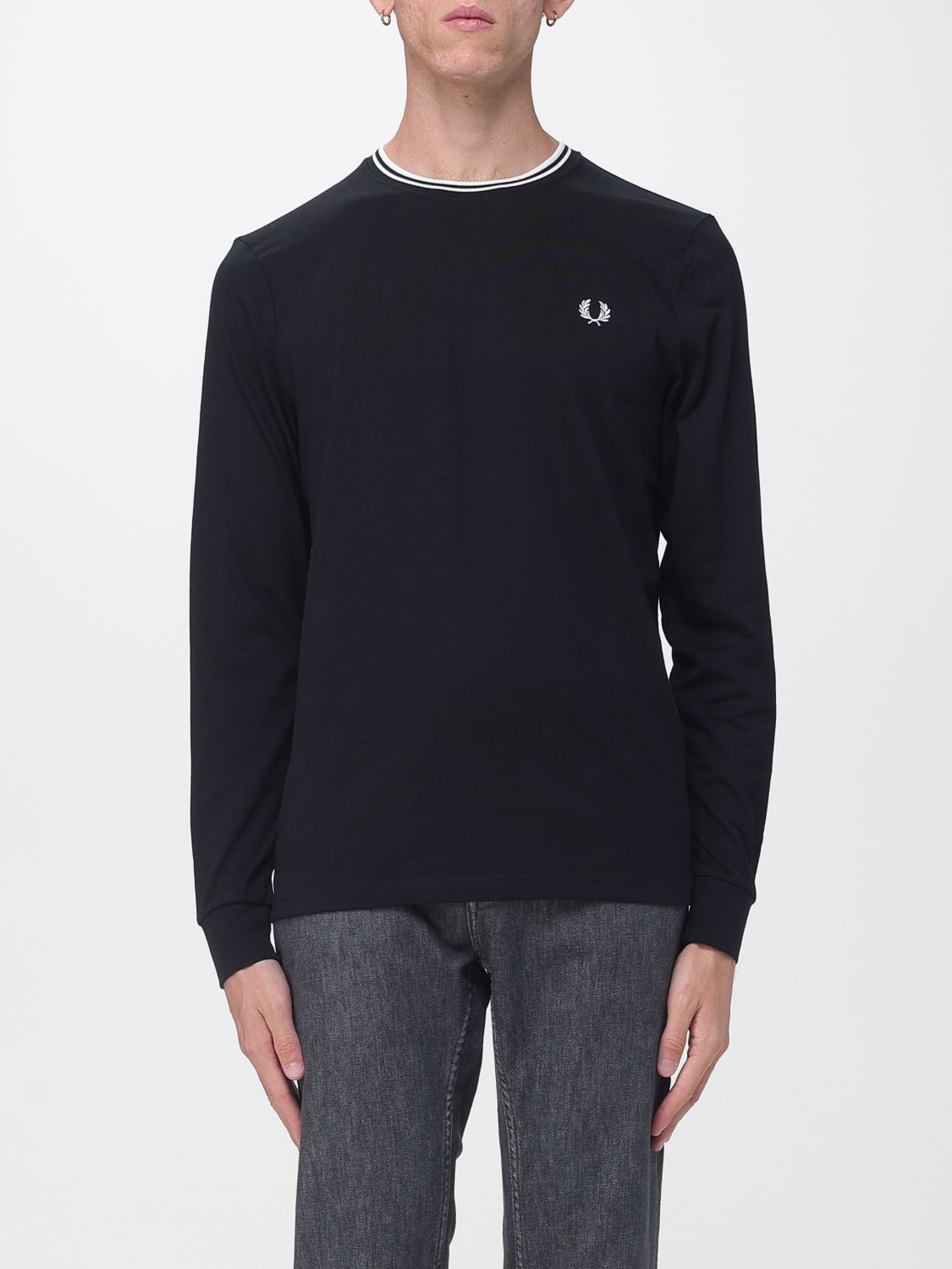 FRED PERRY T-Shirt Uomo colore Nero