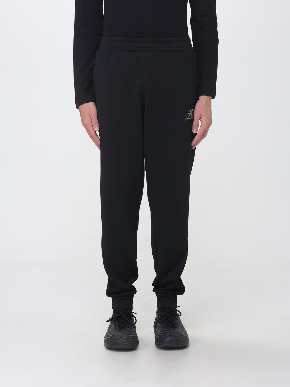 EA7 Pants Men color Black