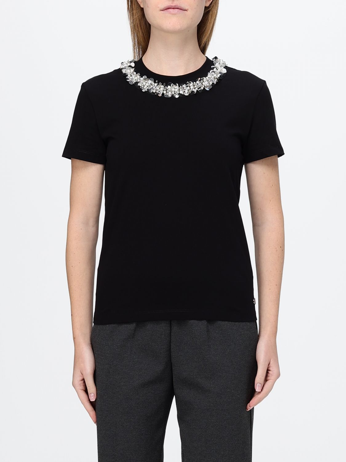 KARL LAGERFELD T-Shirts Donna colore Nero