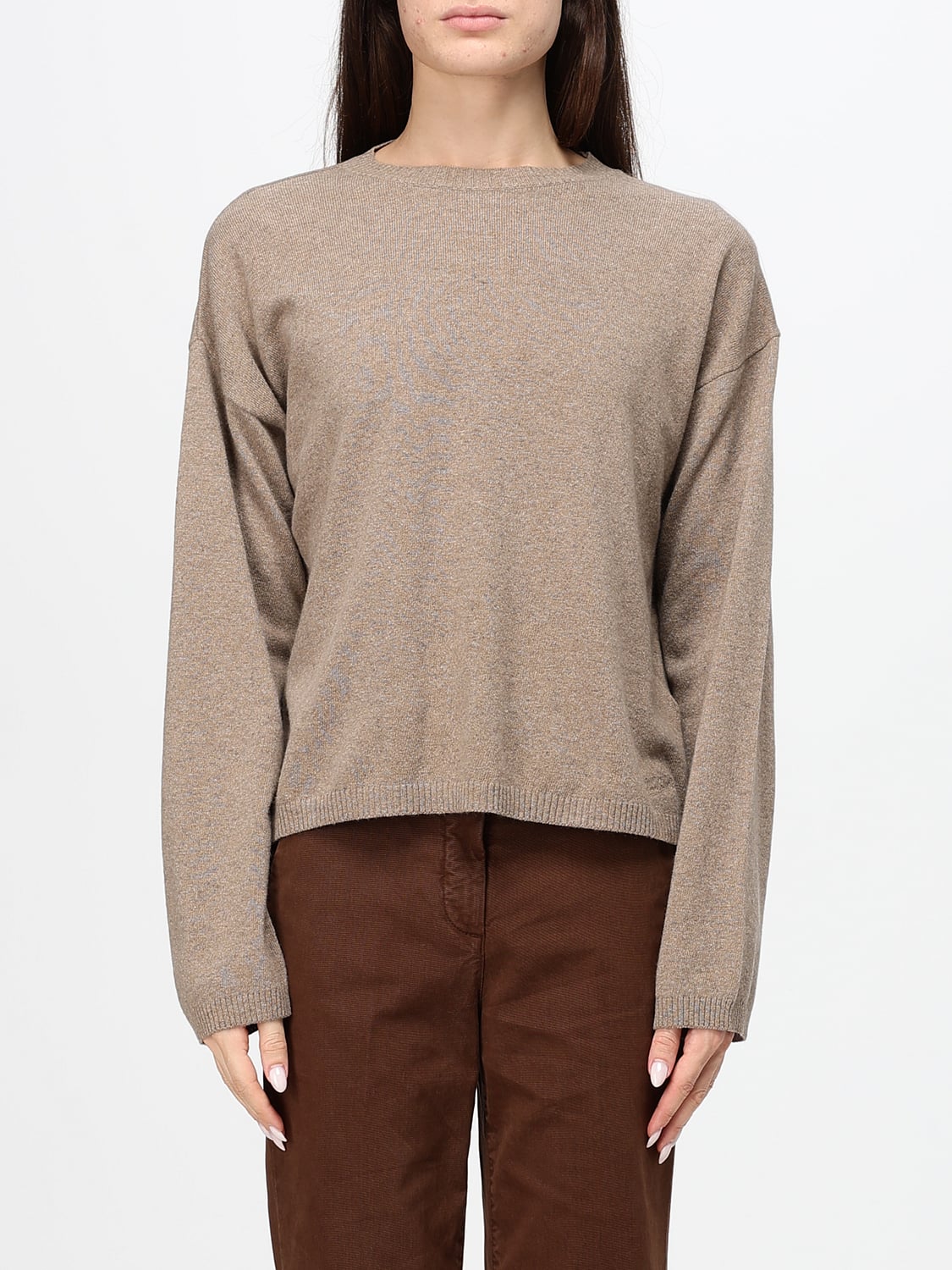 WOOLRICH Ribbed Wool and Cashmere Blend Crew-Neck Sweater WOOLRICH Ribbed Wool and Cashmere Blend Crew-Neck Sweater