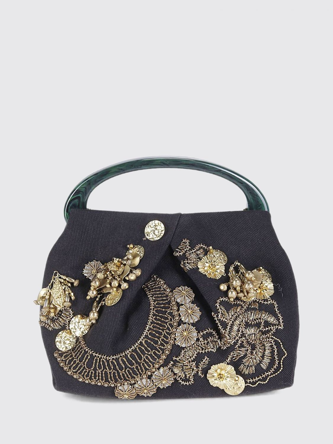 DRIES VAN NOTEN Shoulder Bag Woman color Black