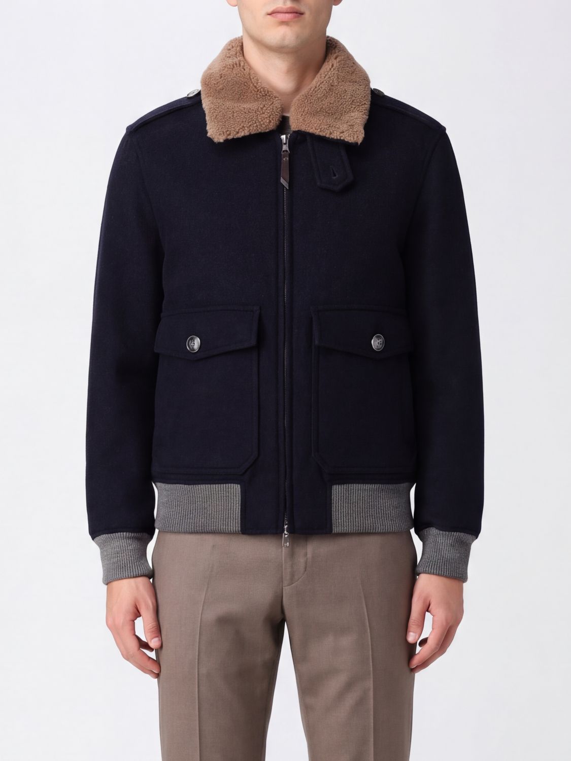 BRUNELLO CUCINELLI Jacket Men color Blue