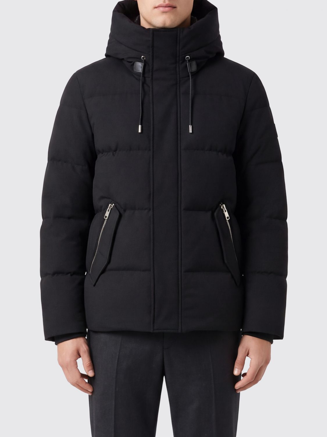 MACKAGE Graydon Quilted Waterproof Funnel Neck Down Jacket