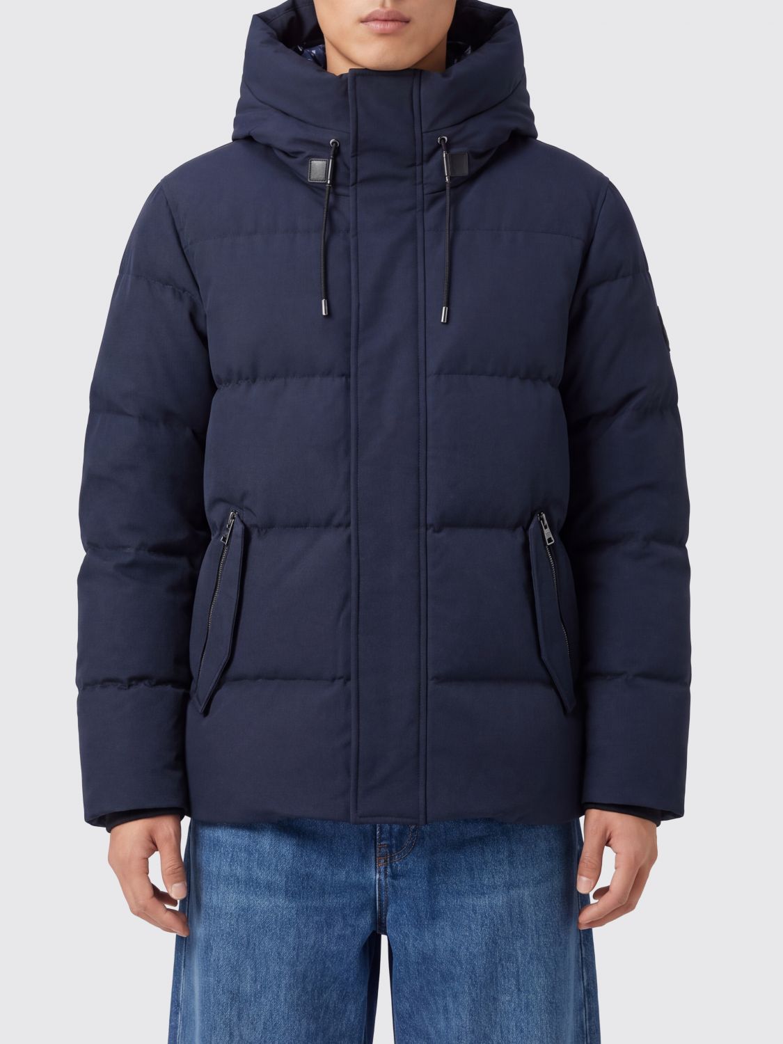 MACKAGE Coat Men color Navy