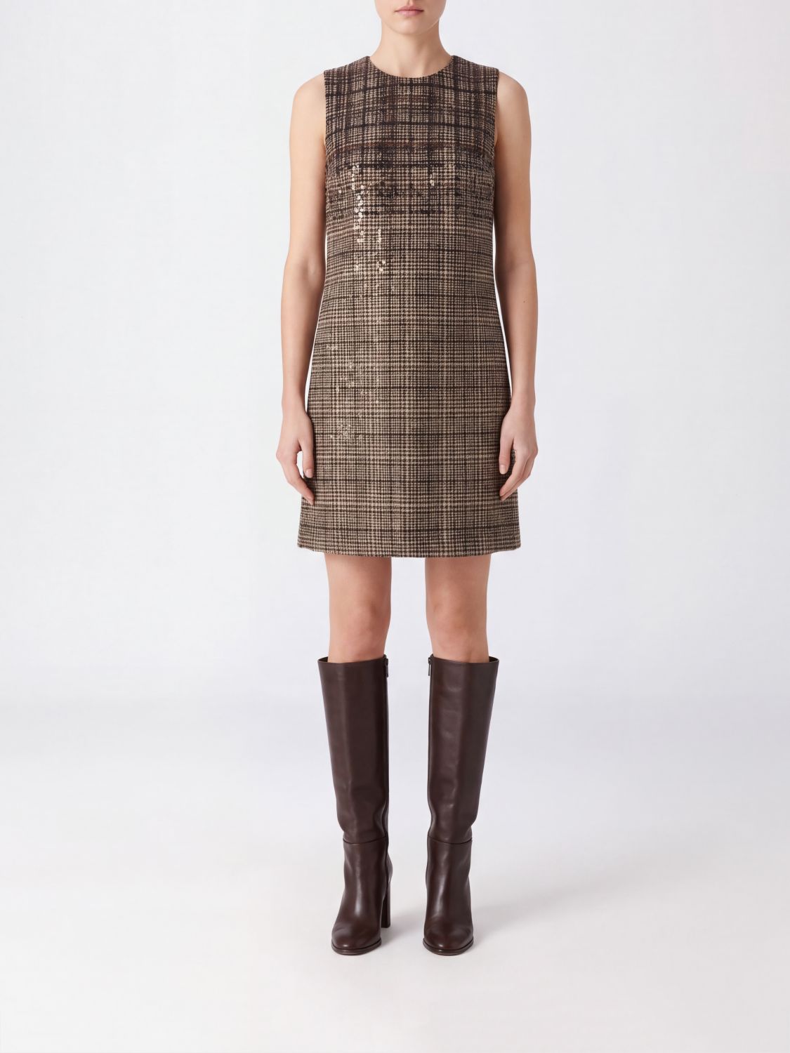 BRUNELLO CUCINELLI Dress Woman color Brown