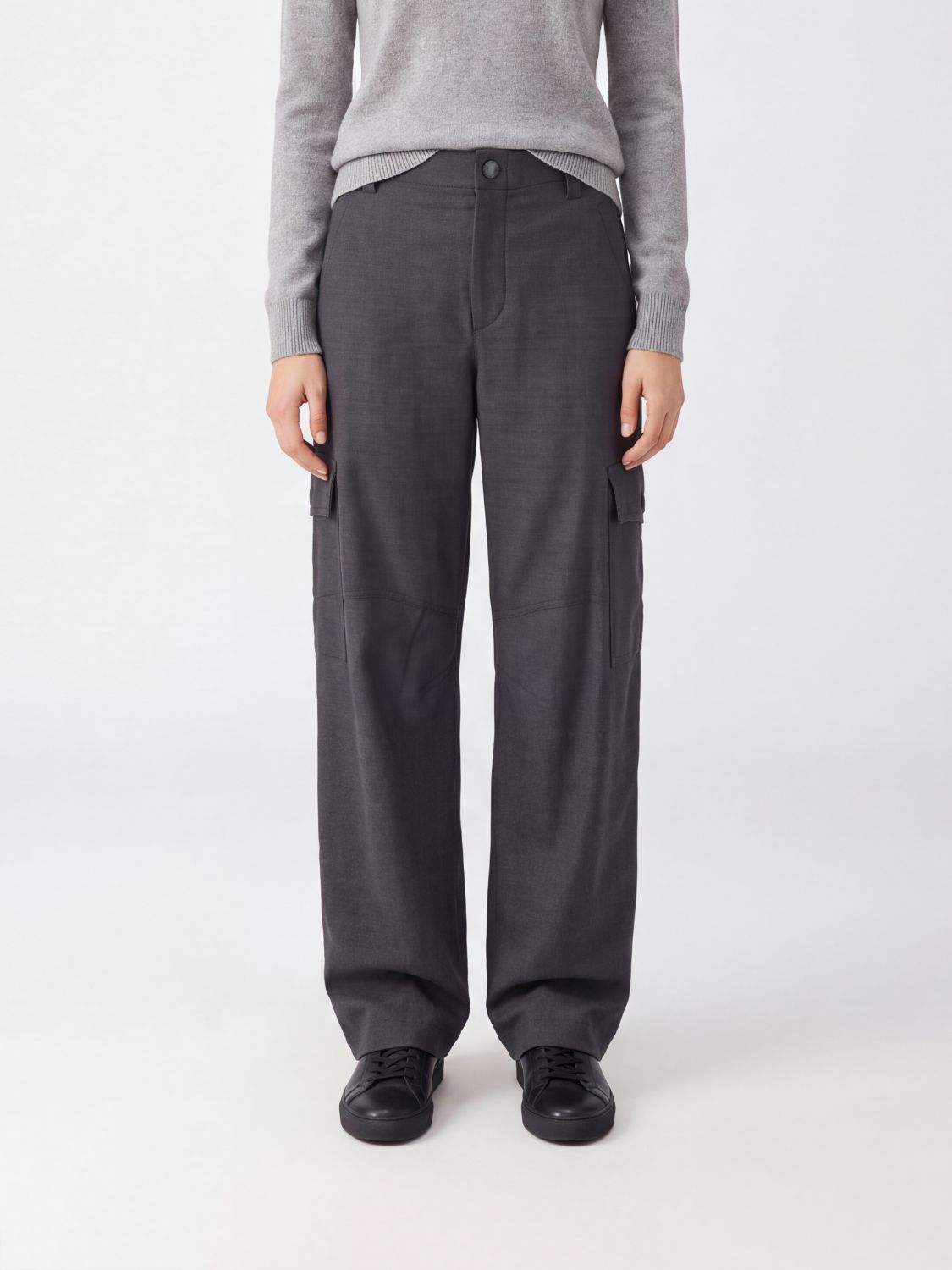 BRUNELLO CUCINELLI Pants Woman color Grey