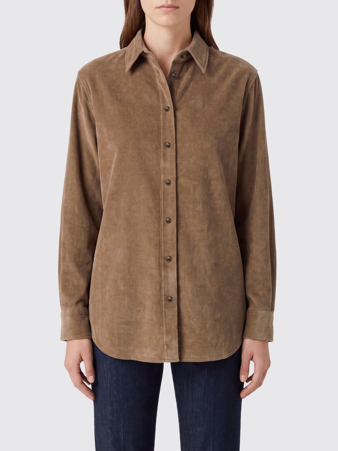 BRUNELLO CUCINELLI Shirt Woman color Beige
