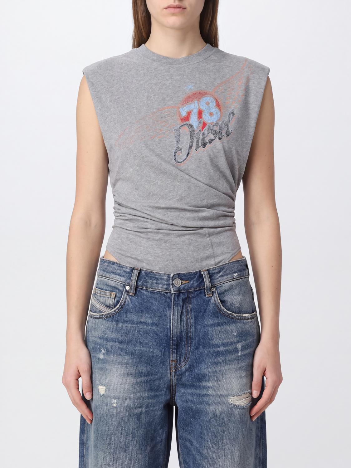 DIESEL Top Donna colore Grigio