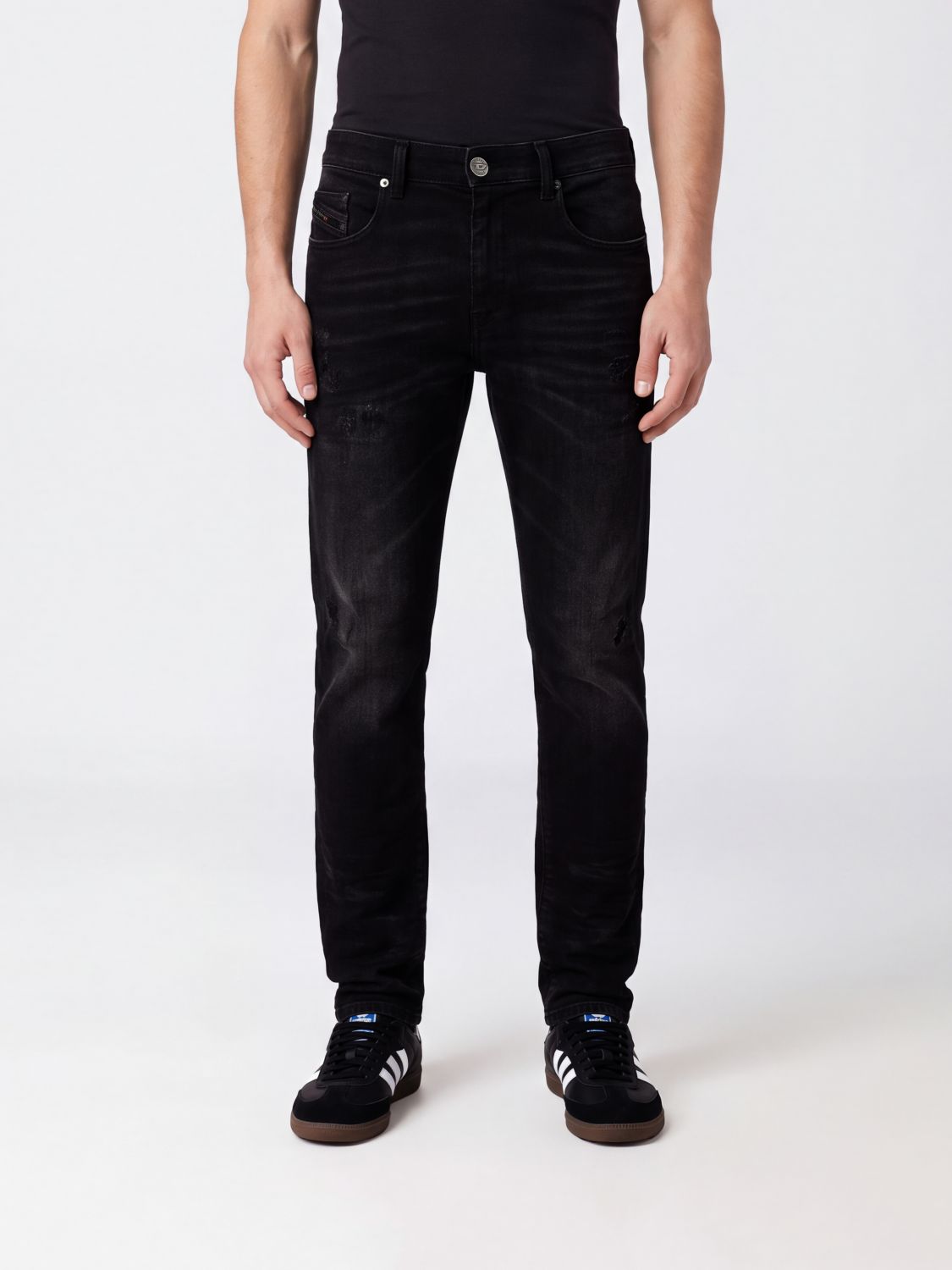 DIESEL Jeans Uomo colore Nero