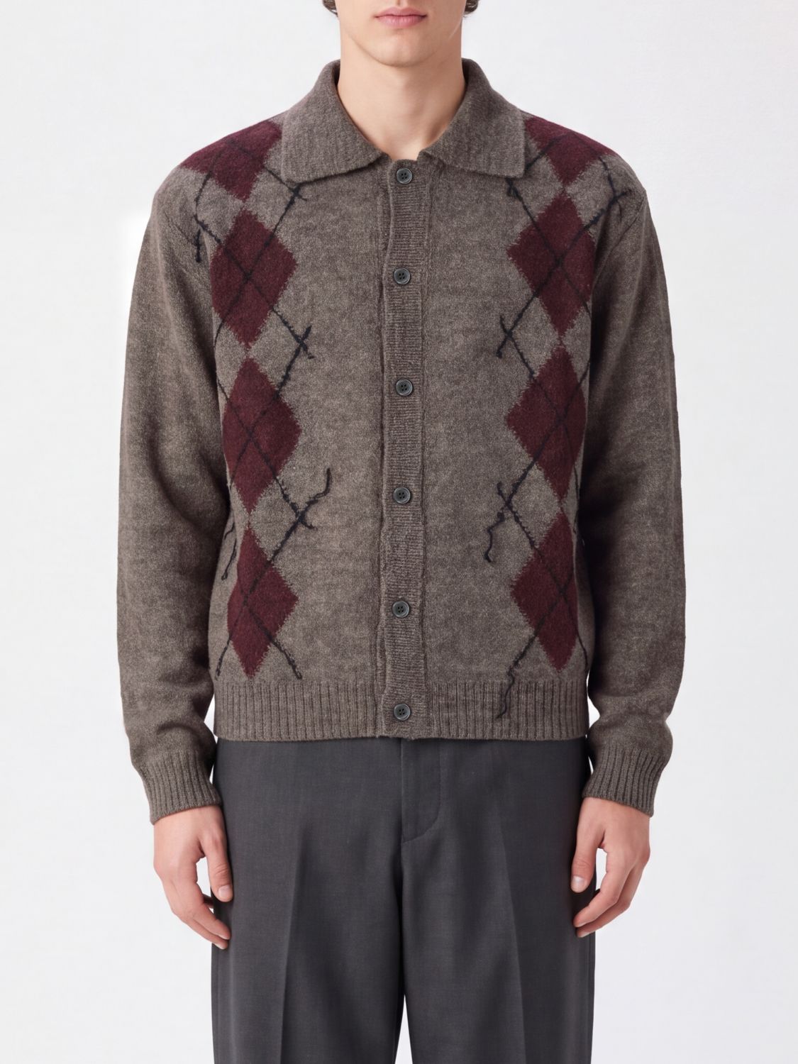 Coor Sweater Men Color Brown