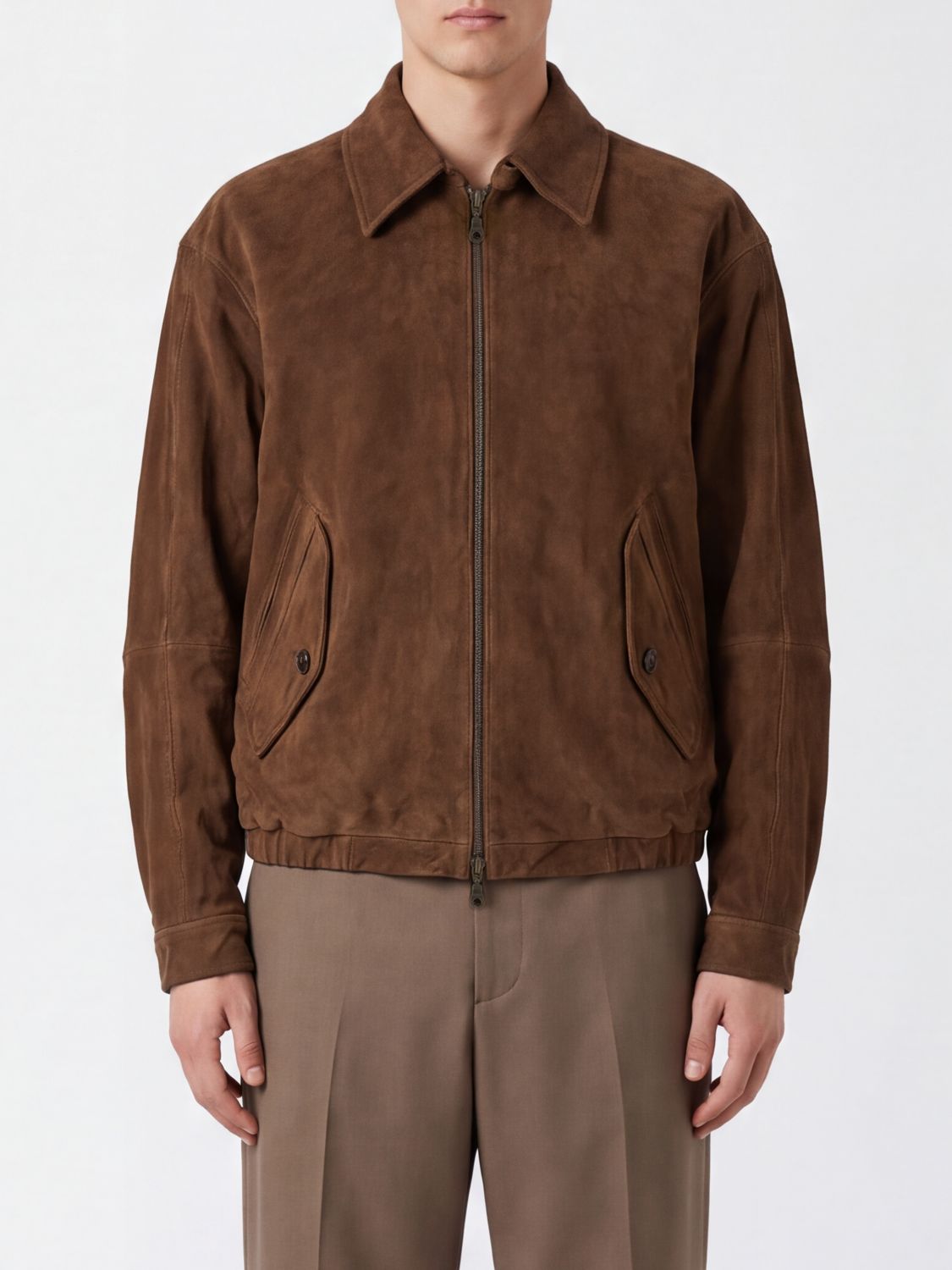 Coor Jacket Men Color Brown