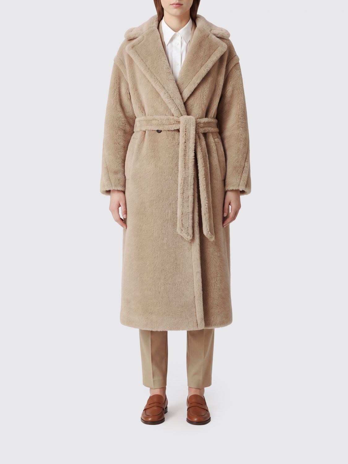 'S MAX MARA Cappotto Donna colore Beige