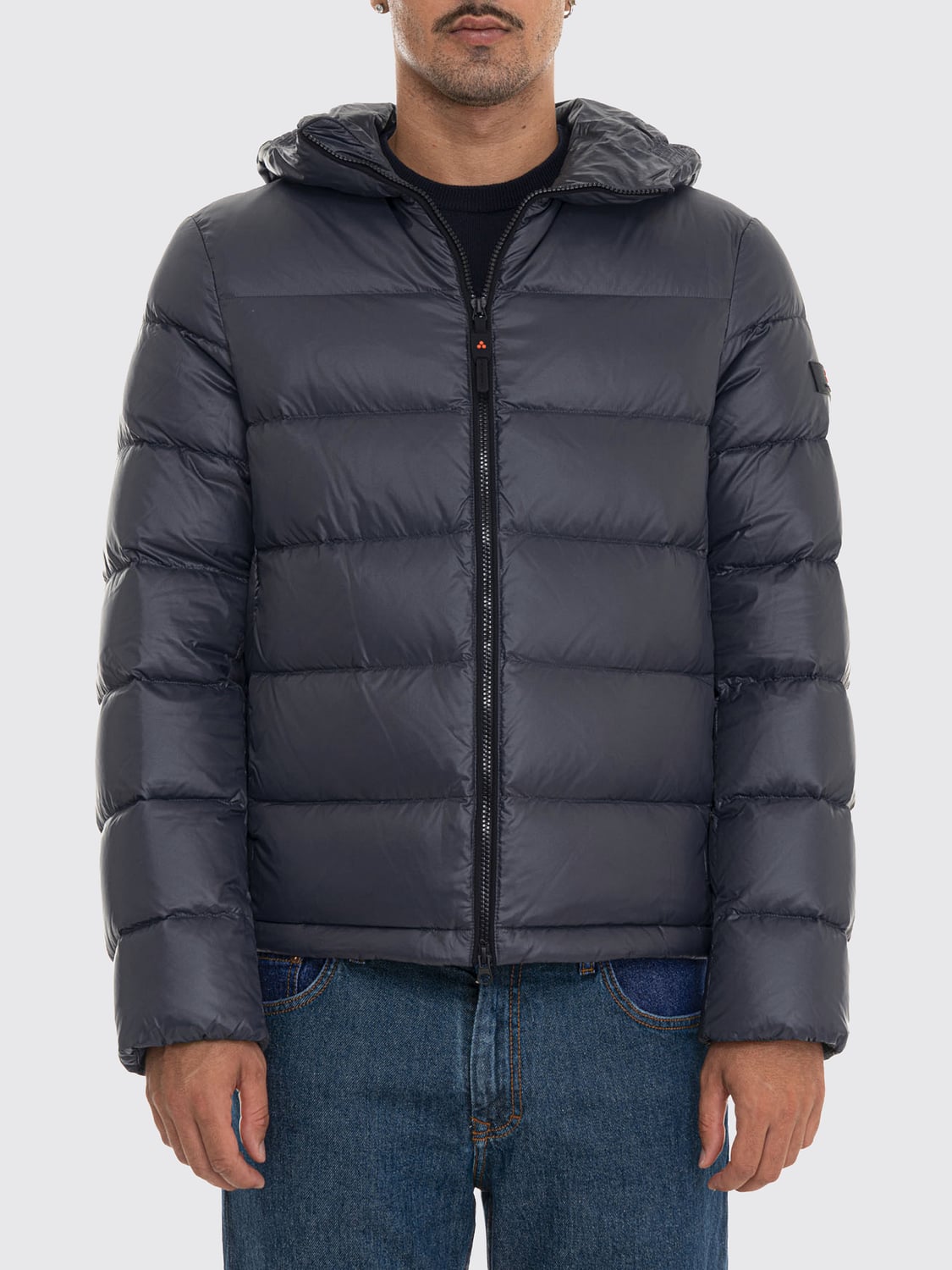 PEUTEREY Honova Hooded Quilted Down Jacket in Recycled Nylon
