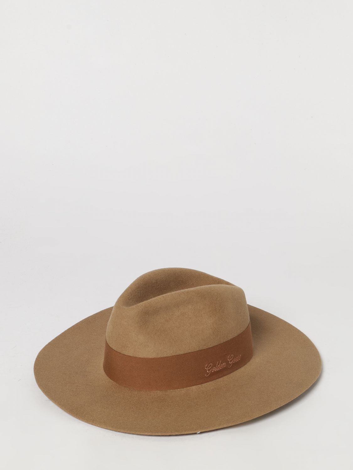 GOLDEN GOOSE Hat Woman color Beige