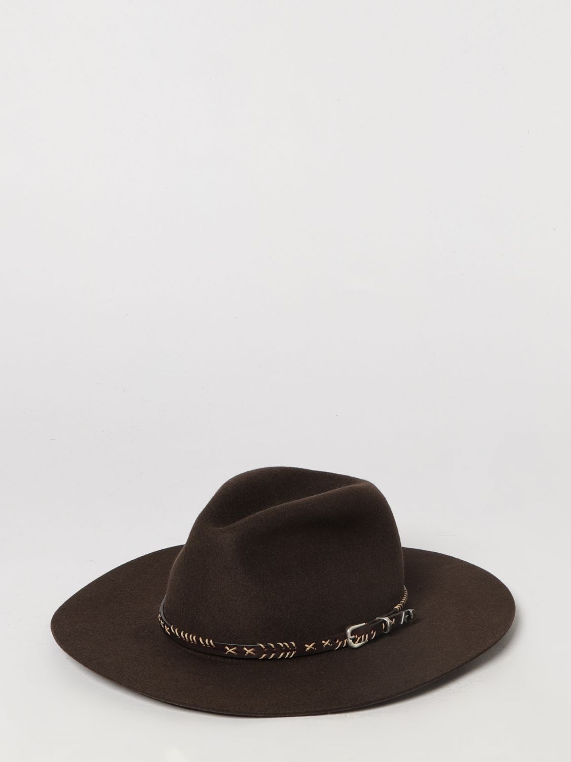 GOLDEN GOOSE Hat Woman color Brown