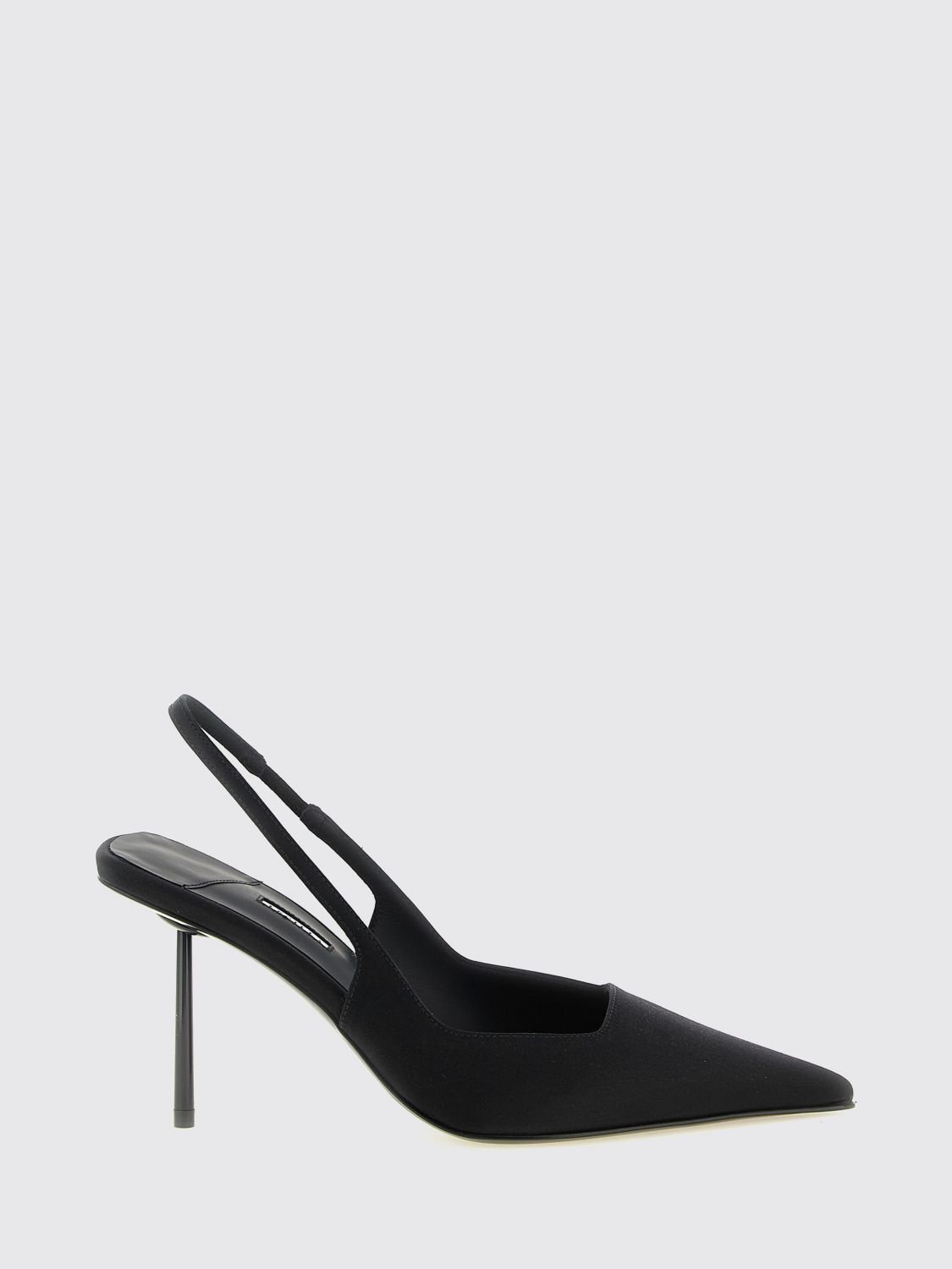 Le Silla Amelia Silk-Blend Satin High Stiletto Heel Slingback Pumps