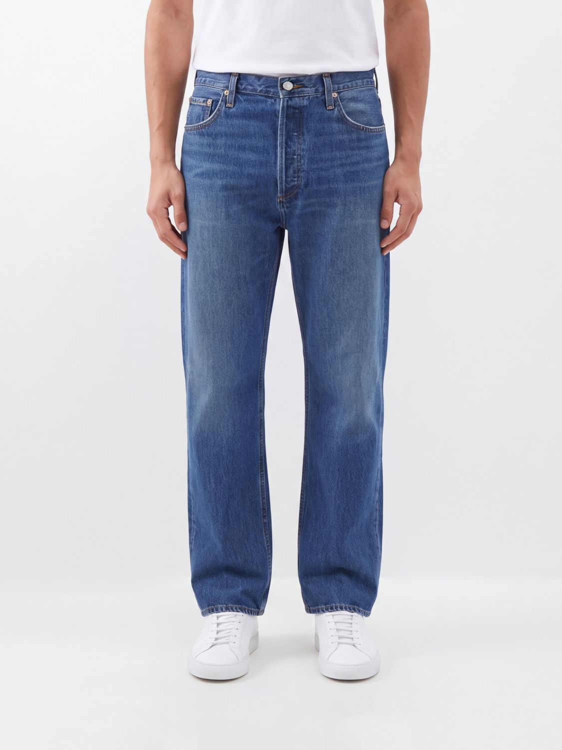 AGOLDE Jeans Men color Denim