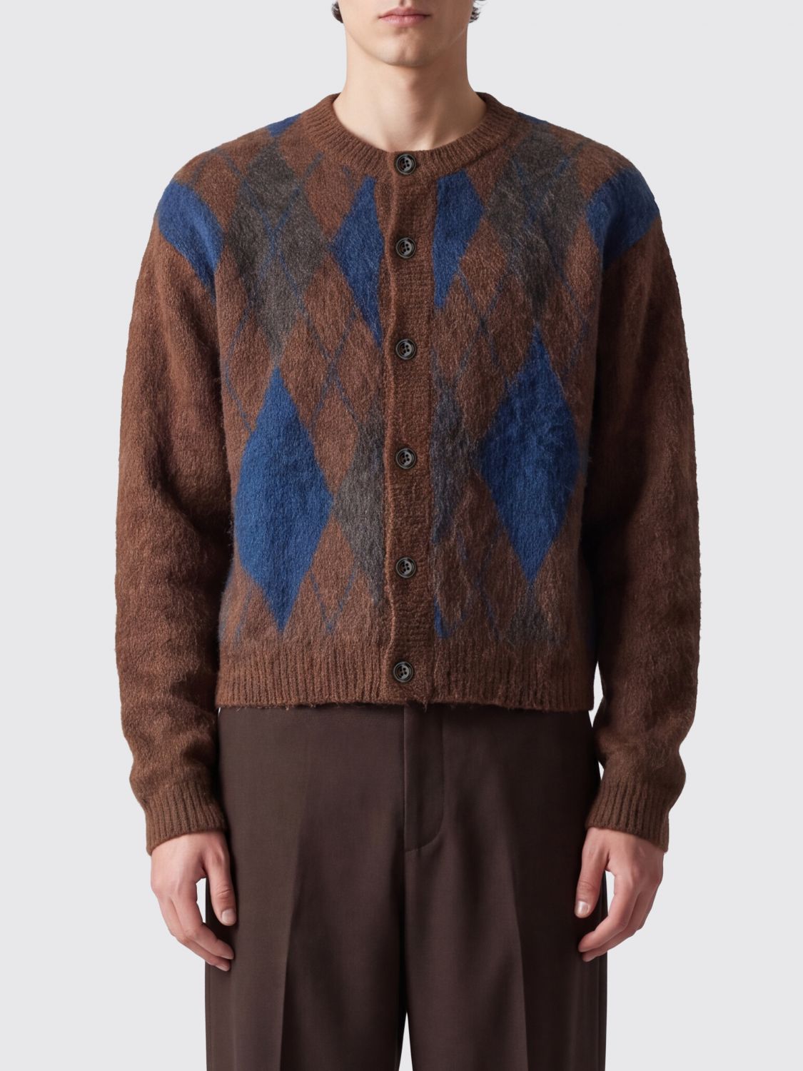 Tonywack Sweater Men Color Coffee