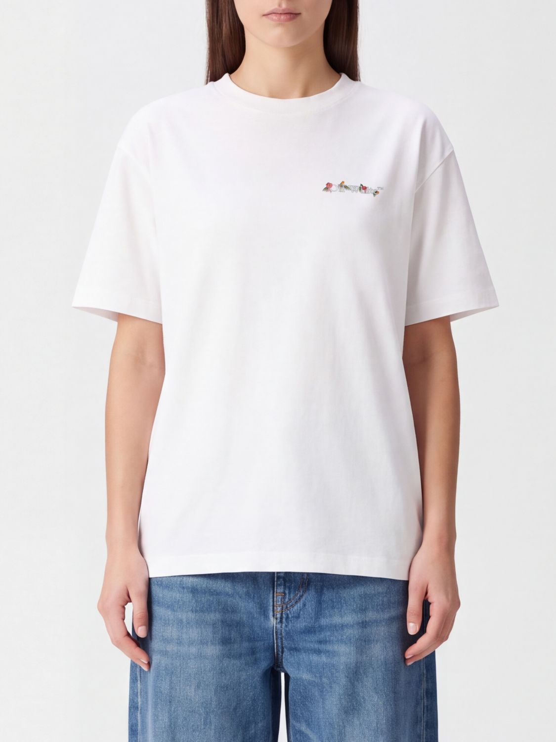 OFF-WHITE T-Shirts Donna colore Bianco