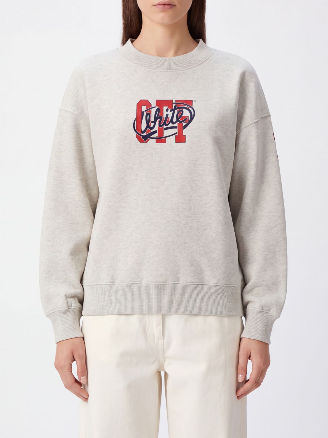 OFF-WHITE Felpa Donna colore Grigio