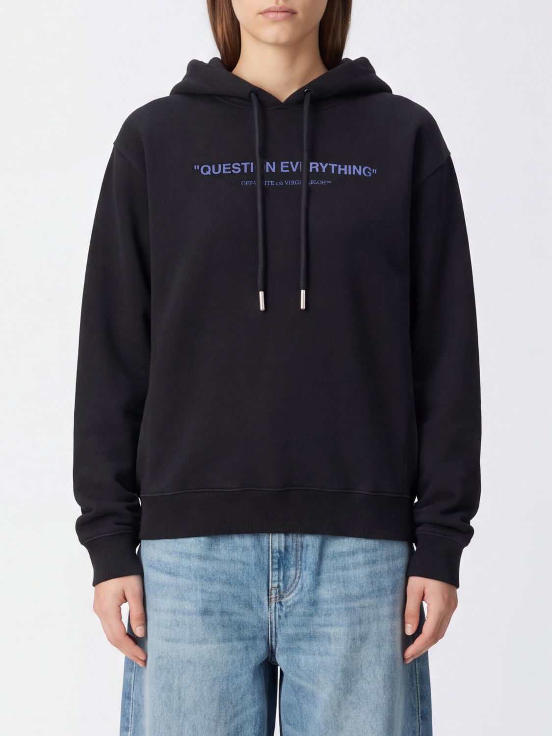 OFF-WHITE Felpa Donna colore Blue