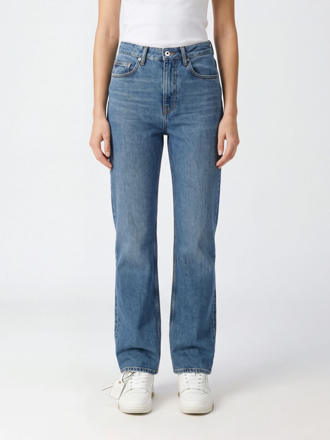 OFF-WHITE Jeans Donna colore Blue