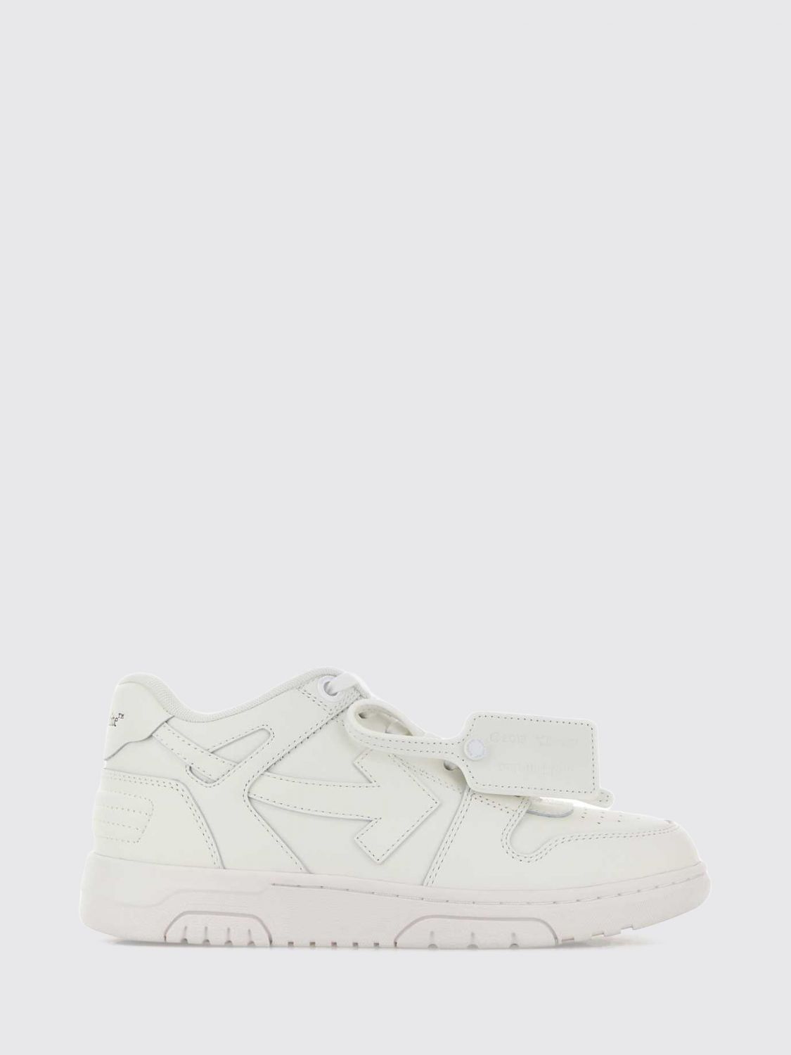 Off-White Sneakers Out Of Office in pelle di vitello con iconica targhetta