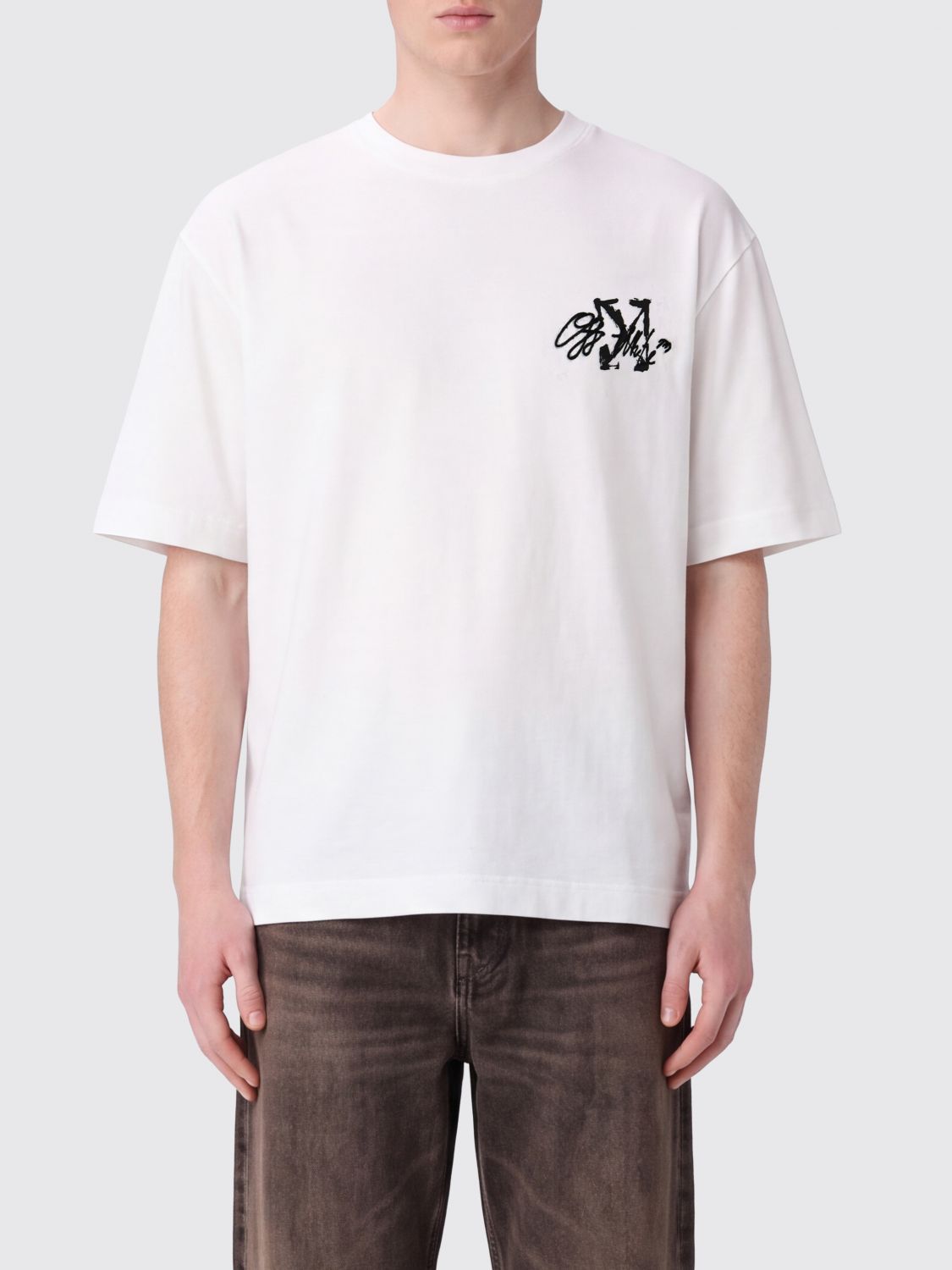 OFF-WHITE T-Shirt Uomo colore Bianco