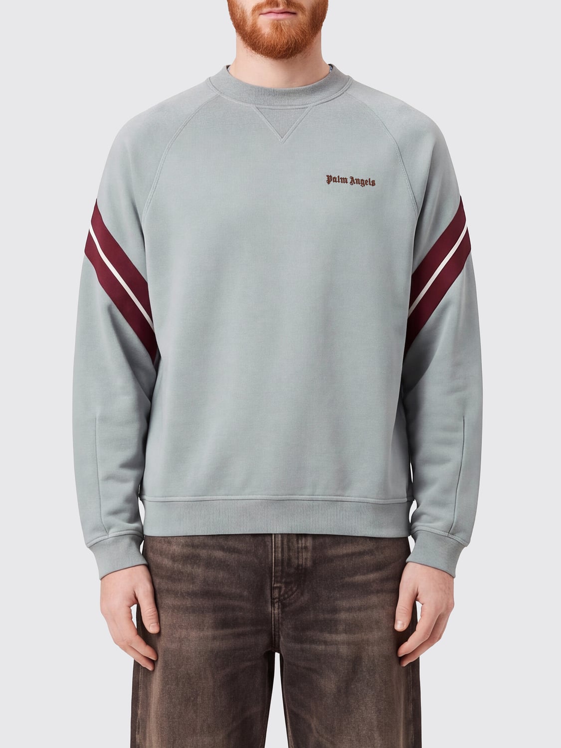 PALM ANGELS Sweatshirt Men color Lavander