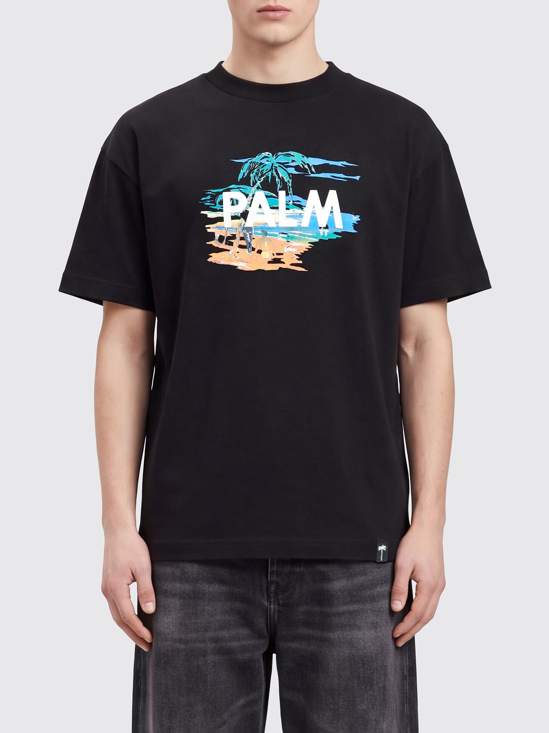 PALM ANGELS T-Shirt Men color Black